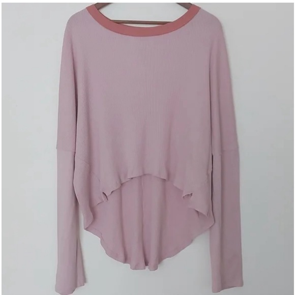 Free People Jayson Ringer Tee Pink - Picture 4 of 6